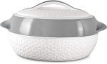 Milton casserole Matrix 2.5, grey/white