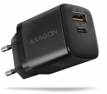AXAGON Sil wallcharger 2x port (USB-A + USB-C), 30W | ACU-PQ30