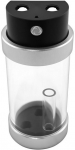Singularity Computers Protium Reservoir 100mm - Acetal, black/silver