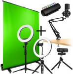 Streamplify Streaming Complete Bundle V2 - CAM, MIC, Light, Screen, Hub