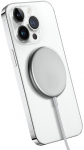 Crong Aluminium inductive charger silver