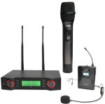 DNA Professional VM Dual Vocal Head Set - wireless microphone system