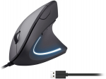 Equip Ergonomische Maus USB-A Stecker 1.80m Rechts schwarz