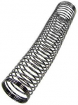 anti-kinking spring 16mm (100mm) - black nickel