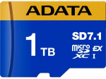 Premier Extreme microSDXC SD7.1 1 TB (blau/gelb, SD7.1 Express, UHS-I U3, Class 10, V30, Nintendo Switch 2 Ready)
