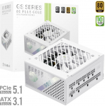 Gamemax PSU | GS 850G WH | 850 W | SFX | White | Full Modular