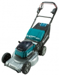 Makita DLM533PT4 lawn mower Walk behind lawn mower Battery Black, Blue, Grey