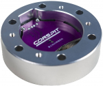 Conspit USB-A adapter spacer for ARES wheelbases, silver