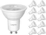 LEPRO 200084-WW-EU-10 GU10 Dimmable LED Bulb 4.5W 345 lm 2700K 10-pack