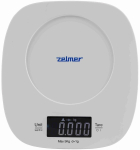 Zelmer ZKS1451 White Ivory Square Electronic Kitchen Scale