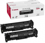 CANON CRG-718BK catridge black TwinPack