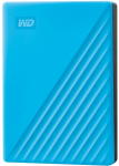 WD My Passport 4TB portable HDD Blue