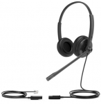 Yealink YHS34 Lite Headset Wired Head-band Calls/Music Black