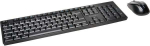 Pro Fit flaches kabelloses Desktop-Set (schwarz)