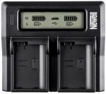 Newell DC-LCD Two-channel Battery Charger NP-F/NP-FM