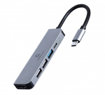 GEMBIRD Multi Port Adapter USB Type C