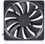Alphacool Core PWM Fan 2000 RPM - 140 mm - Black