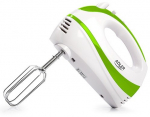 Adler | Mixer | AD 4205 g | Hand Mixer | 300 W | Number of speeds 5 | Turbo mode | White/Green