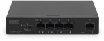 DIGITUS 4+1 Port Ethernet Unm Switch