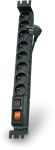 Power strip Acar S8 FA RACK (1.5 m, black)