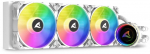 Sharkoon S90 RGB 360mm White AIO CPU Cooler