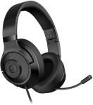 Lorgar Noah 101 Gaming Headset with Microphone, Wired, 3.5mm, Foldable, PU Leather