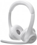 Logitech Zone 300 wireless headphones off-white