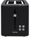 Tefal TT6408 850W 2-Slot Plastic Toaster Black