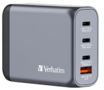 Verbatim GNC-100 GaN Charger 4 Port 100W USB AC EUUKUS