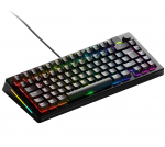 Glorious GMMK 3 Pro 75% Custom Gaming Keyboard - Pre-Built, ISO (DE), Fox Switches, Black