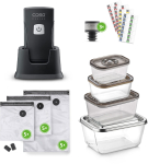 Caso Vacu OneTouch Pro Set Hand Vacuum Sealer 20 W Black