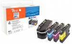 Combi Pack, compatible with Brother LC-229XXL, LC-225XL