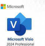 Microsoft Visio Professional 2024 Online Product Key License 1 License Downloadable NR | EP2-07111 | All Languages | ESD