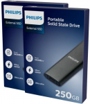 Philips External SSD 250GB Ultra speed Space grey