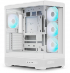 AeroCool P500B PC Case, Mid Tower, ATX, Tempered Glass, RGB, White