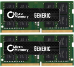 CoreParts 32GB Memory Module, 2666Mhz DDR4 Major SO-DIMM -Kit 2x16GB