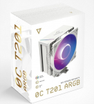 Modecom CPU air cooler Volcano 0C T201 ARGB 120 white
