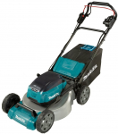 Makita DLM465PT4 lawn mower Push lawn mower Battery Black, Blue, Metallic