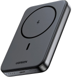 Magnetische Kabellose Powerbank 10000mAh mit USB-C Kabel (schwarz)