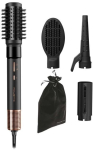 Rowenta Hair brush | Air Shape UB9820E0 | Ion conditioning | Number of heating levels 3 | 1300 W | Black