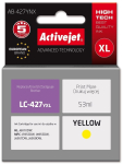 Activejet AB-427YNX Brother printer ink cartridge, replacement for Brother LC-427YXL; Supreme; 53 ml; yellow