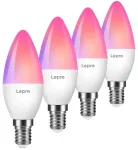 LEPRO BC1-EU-4 C37 RGB CW Wi-Fi Smart LED Bulb