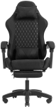 Mars Gaming MGC-X Fabric PC Gaming Chair, Padded Seat, Black