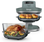 NINJA CRISPi PRO 7-in-1 XL Glass Air Fryer, Ash Grey AS101EUGY