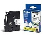 Brother | TZe-FX221 Flexible ID Laminated Tape | Black on White | TZe | 8 m | 0.9 cm