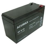BATTERY 12V 9AH VRLA/AV9-12 T2 ACUMAX EMU