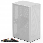 Ssupd Meshlicious Full Mesh PCIE 4.0 Edition Mini-ITX Geh&auml;use - wei&szlig;