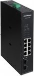 EDIMAX Switch Industrial 8-Port POE GbE 2 GbE SFP unmanag.