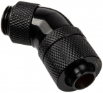Alphacool HF 13/10 screw-on nozzle 45&deg; rotatable G1/4 - Deep Black