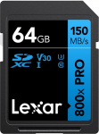 Lexar | Memory Card | Professional 800x PRO | 64 GB | SDXC | Flash memory class UHS-I